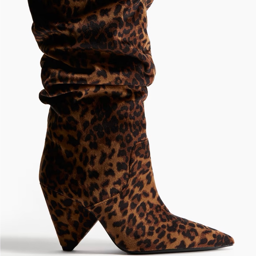 Leopard Print Women's Boots